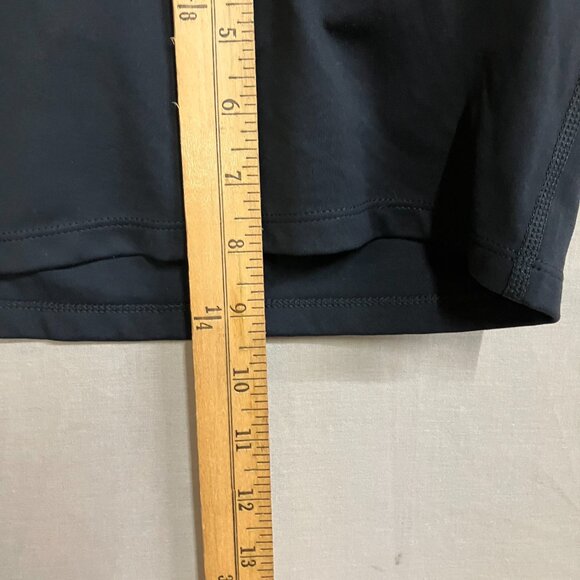 NWT Blogilates Women's Size XS Black Ruffle Tank Top Cropped Athleisure Shirt - Picture 12 of 12